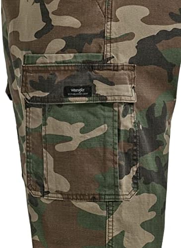 Wrangler Authentics Men's Relaxed Fit Stretch Cargo Pant