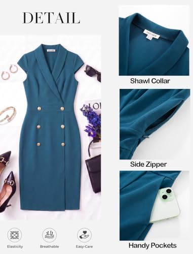 GRACE KARIN Women's Work Bodycon Dresses Business Casual Formal Outfit