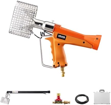 VEVOR Propane Heat Gun with 3FT Extension Pole Up to 168280 BTU Hot Air Gun