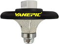 1 inch B25 Diamond Demi bullnose Half Bullnose Profile Wheel Diamond Hand Profiler Router bit with 5/8-11 Thread for Grinder Polisher Granite Marble Concrete and Countertop Edge