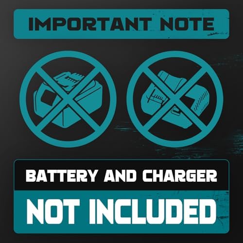 LIVOWALNY 220W-250W Power Inverter Compatible with Makita 18V Battery, DC 18V to AC 110-120V Power Station with 1 AC Outlet, 2 USB, 1 Type-C & LED Light, for Camping Power Outage (No Battery)