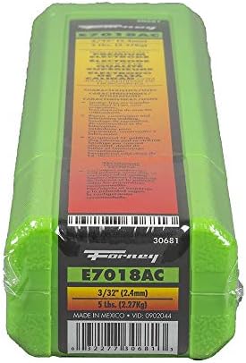 Forney 30680 E7018 AC Welding Rod, 3/32-Inch, 1-Pound