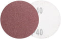 HARFINGTON 5 Pcs 2 Inch Sanding Discs 40 Grit Red Aluminum Oxide