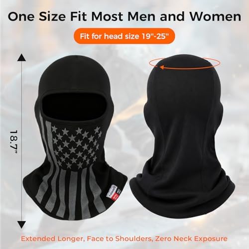 Fullsheild FR Balaclava Face Mask for Men Flame Resistant Hood Welding Cap