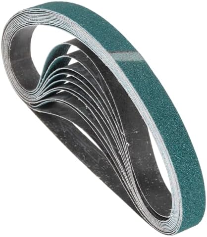 12 Pcs Sanding Belts 1 x 30 Inch 60 Grit Zirconia