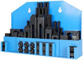 58 Pc 1/2 Inch T-Slot Hold Down Clamp Clamping Kit