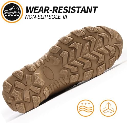 Steel Toe Boots for Men Work Indestructible Safety Boots