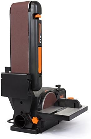 WEN PL1326 15-Amp 13-Inch Spiral Benchtop Thickness Planer & 6502T 4.3-Amp 4 x 36 in. Belt and 6 in. Disc Sander with Cast Iron Base