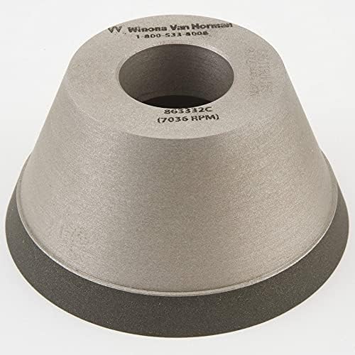 WVN Four-Inch CBN Flywheel Grinding Wheel - 100 Grit - Arbor Size 1-1/4"