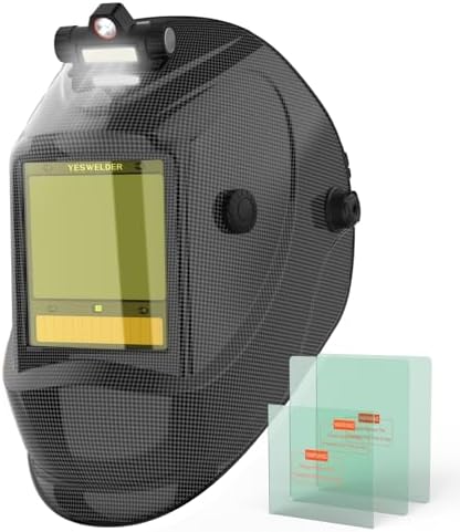 YESWELDER Smart Auto-Shade Welding Helmet with Digital Filter