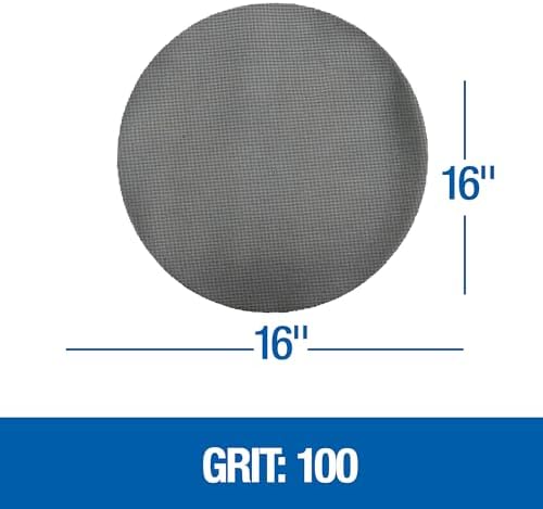 Mercer Industries - 443100 Floor Sanding Screen Disc, 10 Pack, 19", Grit 100 Grit 100
