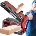 Powerful Belt and Disc Sander Compatible with Bauer Corded 4 inch x 36 inch Belt and 6 inch Disc Sander - Combination belt and disc sander for fast stock removal and smooth finishes