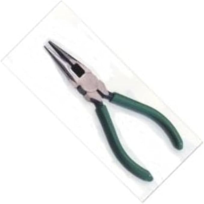 SK Tools USA Long Nose Pliers With Cutter, 6" Long | 16616