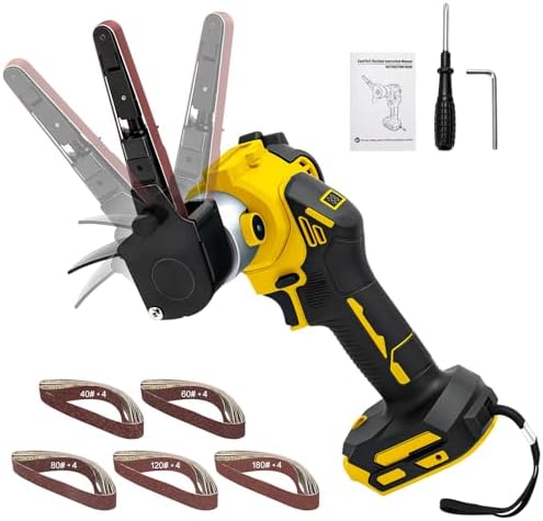 Cordless Belt Sander for Dewalt 20V Battery (No Battery)