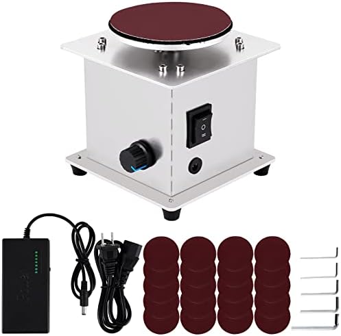 4 Inch Mini Electric Disc Sander 6000 RPM, Small Hobby Sanding Disc Machine