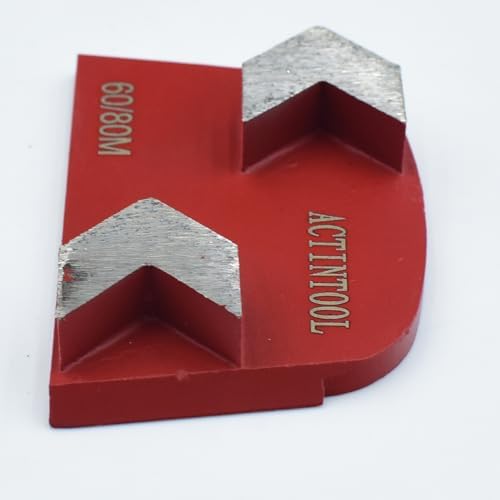 High Concentration Arrow Segments Metal Bond Tooling for Lavina Onfloor Floor Grinder (Pack of 3)