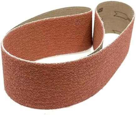Benchmark Abrasives 2" x 36" Ceramic Sharpening Sanding Belts for Grinding Deburring Polishing Rust Removal on Metal, Stainless Steel, and Carbon Steel, Use with Belt Disc Sander (6 Pack) - 36 Grit