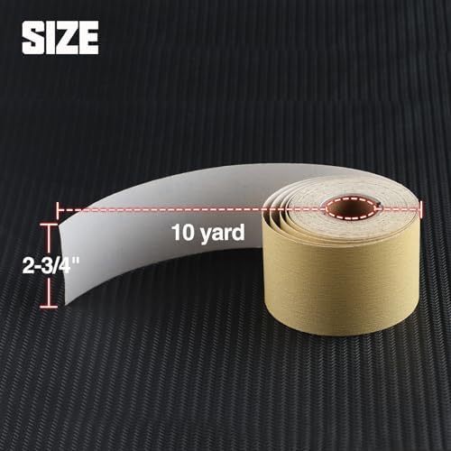 SPEEDWOX 180 Grit Sandpaper Roll Self Adhesive, 2-3/4"x10YD PSA for Wood
