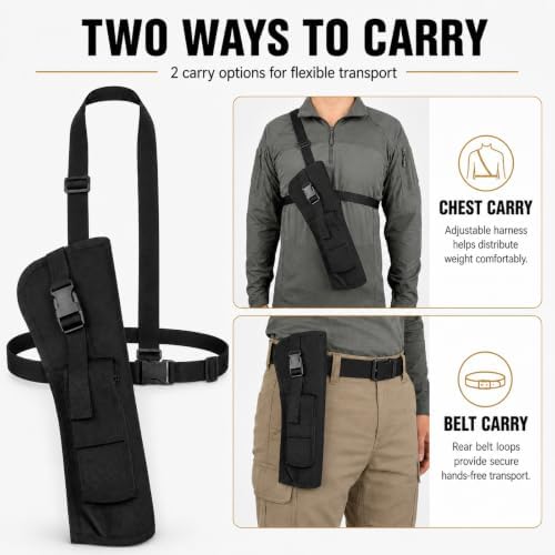 LU-DILUANK Thermal Insulated Suppressed Handgun Pistol Holster