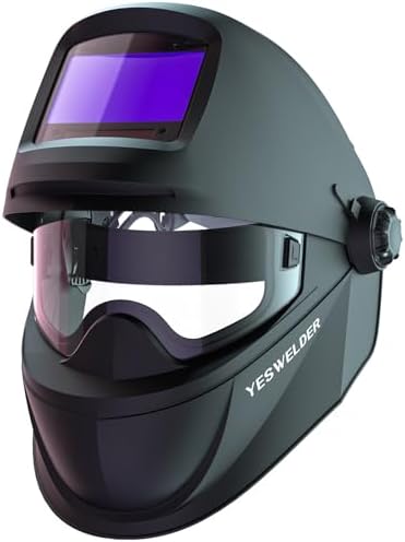 YESWELDER Bluetooth Welding Helmet, Flip-Up True Color Hood