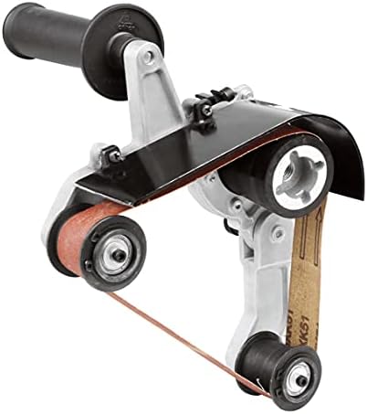 Aidelife Tube Belt Sander Attachment,Pipe Tube Adapter Suitable for US 5/8-11 Thread,Stainless Steel,Metal,Polishing,Sanding 760x40mm