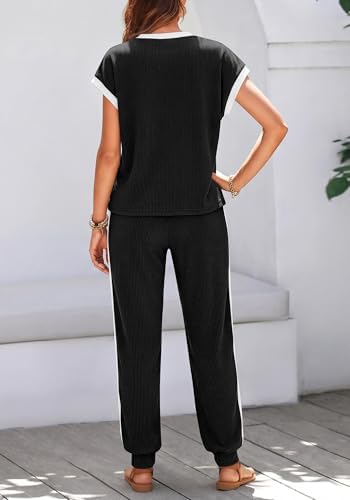 BTFBM 2 Piece Sets For Women Summer Lounge Set Airport Outfits Tracksuit