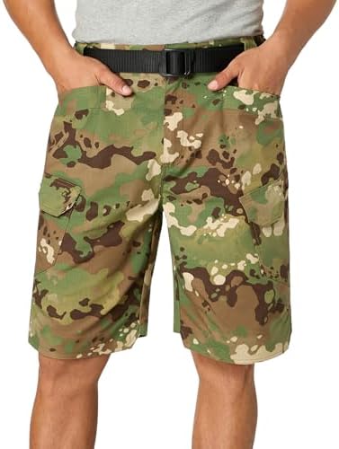 Mens Work Shorts Cargo Tactical Outdoor Wear Resistant Hiking Tool Shorts