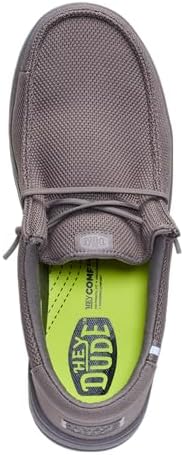 HEYDUDE Men's Wally Work CT | Water-Repellent, Slip Resistant Work Shoe