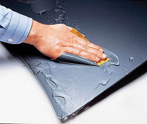 3M Wetordry Abrasive Sheet, 434Q, 02622, 1200+ Grade, 5 1/2 in x 9 in