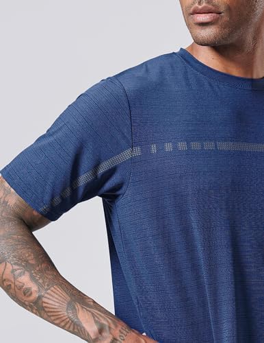Liberty Imports 5 Pack Men's Active Quick Dry Crew Neck T Shirts