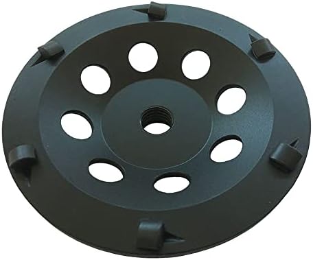5" PCD Grinding Wheel for Epoxy, Glue, Mastic Removal, 6 PCD Segments