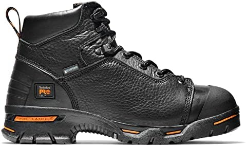 Timberland PRO Men's Endurance 6 Inch Steel Safety Toe Puncture Resistant Waterproof Industrial Work Boot