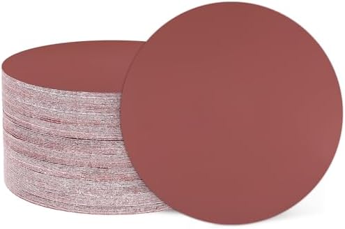 HARFINGTON 50 Pcs 2 Inch Sanding Discs 2000 Grit Red Aluminum Oxide