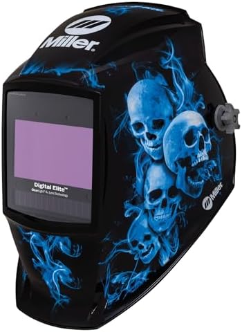 Miller Digital Elite™ Welding Helmet, ClearLight™ 4x, Blue Rage™ II