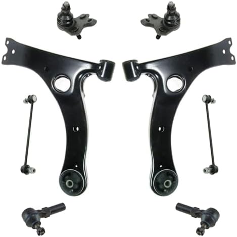 TRQ Front Steering and Suspension Kit Ball Joint Control Arm Sway Bar Link