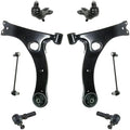 TRQ Front Steering and Suspension Kit Ball Joint Control Arm Sway Bar Link