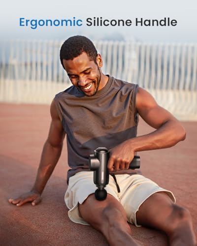 RENPHO Active Massage Gun Deep Tissue, Percussion Handheld Neck Massager