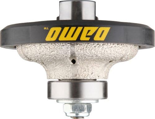 DAMO F20 3/4 inch Ogee Diamond Hand Profile Wheel, Hand Profiler, Coarse Grit Router Bit, 5/8-11 Thread, for Granite, Concrete, Marble, and Countertop Edge