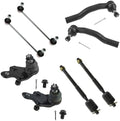 TRQ Front Steering & Suspension Kit Ball Joint Sway Bar Stabilizer Link Tie