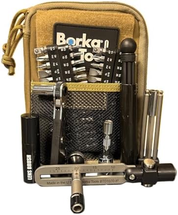 Torque Driver Kit – Military Grade Edition: Precision Torque Driver System with Dual Bit Sets, Cleaning Rod & Cordura Pouch – Professional Maintenance & Service Kit