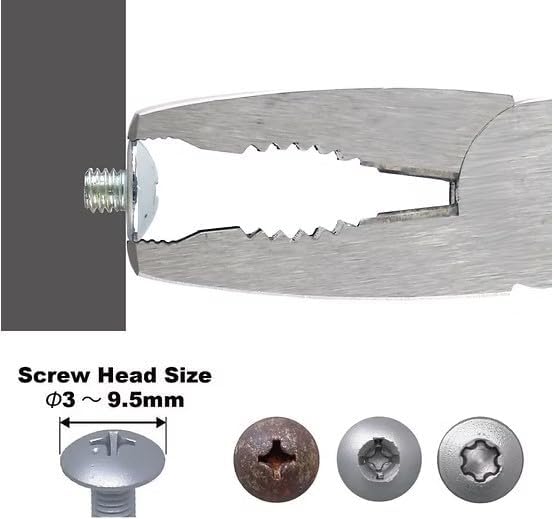 VAMPLIERS 6.25" Stripped Screw Extractor Combination Pliers