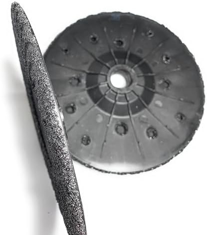 SIGNI 5 Pack SiC Plastic Back Grinding Wheel for Granite/Marble/Concrete and Glasses (7 INCH, 36 GRIT)