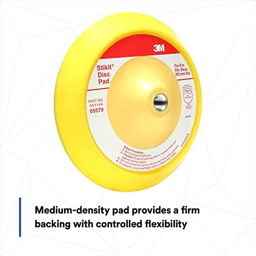 3M Stikit Abrasive Disc Back-up Pad, 05579, 8 in