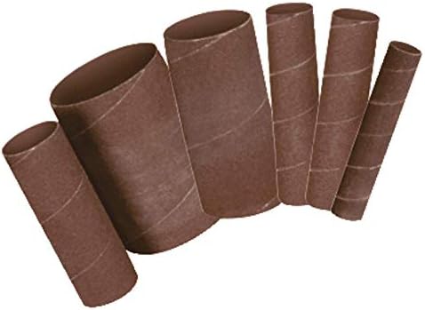 Scheppach Sanding Sleeves Spindle Sander Accessory Set | 18 Sanding Sleeves | for Oscillating Spindle Sander OSM600 / OSM100 | Grit 240 | 3 x Diameter 13-19 - 26-38 - 51-76 mm | 7903400703