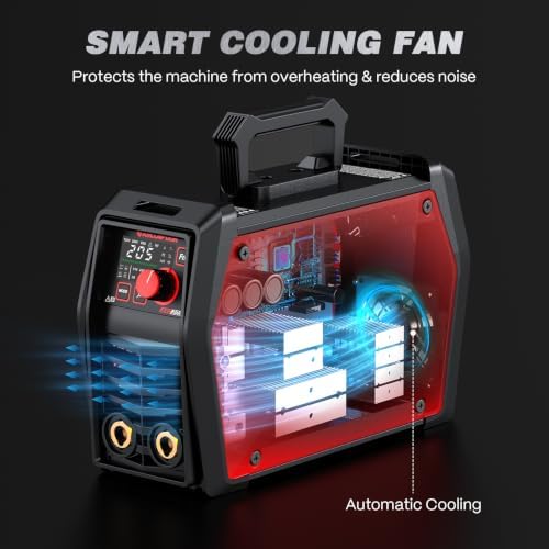 ARCCAPTAIN 205A Pulse Stick Welder, ARC/Lift TIG Welding Machine 10PCS Rods