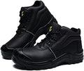 DRKA Water Resistant Steel Toe Work Boots For Men,6'' EH-Rated Safety Boots