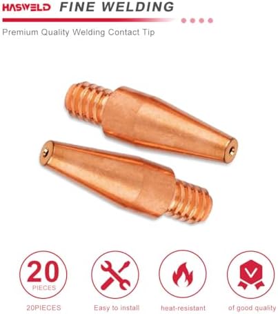 Tapered Contact Tips KP2744-030T 0.030'' MIG Welding Gun compatible with for Lincoln Electric Magnum PRO 100L 175L 250L MIG Gun 20kp