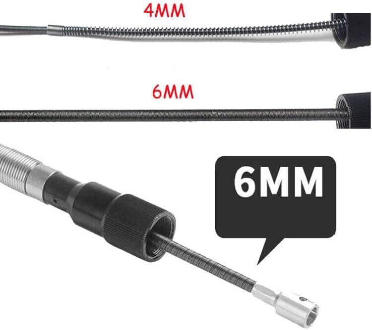1200W Flex Shaft Grinder Rotary Tool Electric Hanging Carver, Forward and Reverse Rotation, Metalworking Jewelry Repair Kit, Foot Pedal Control, Metal Flexible Shaft, with Spare Inner Shaft