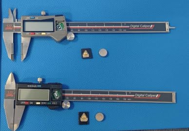 Measurement Conversions for Inches, Electronic Digital CaliperStainless Steel, Extra Large LCD Screen, Millimeters