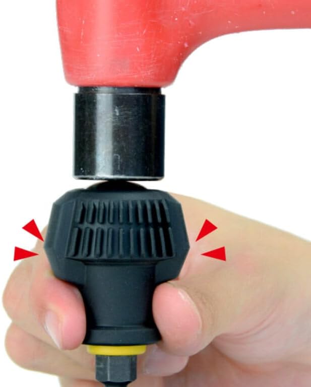Anex Stubby Screwdriver for Stripped & New Screw Removal, 4-Pack, Philips & Flat Head, Ergonomic